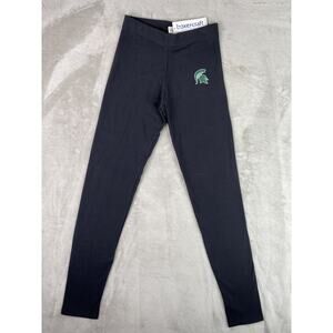 Boxer Craft Michigan State Ladies Love ‘Em Longer Leggings Black Cotton/Spandex